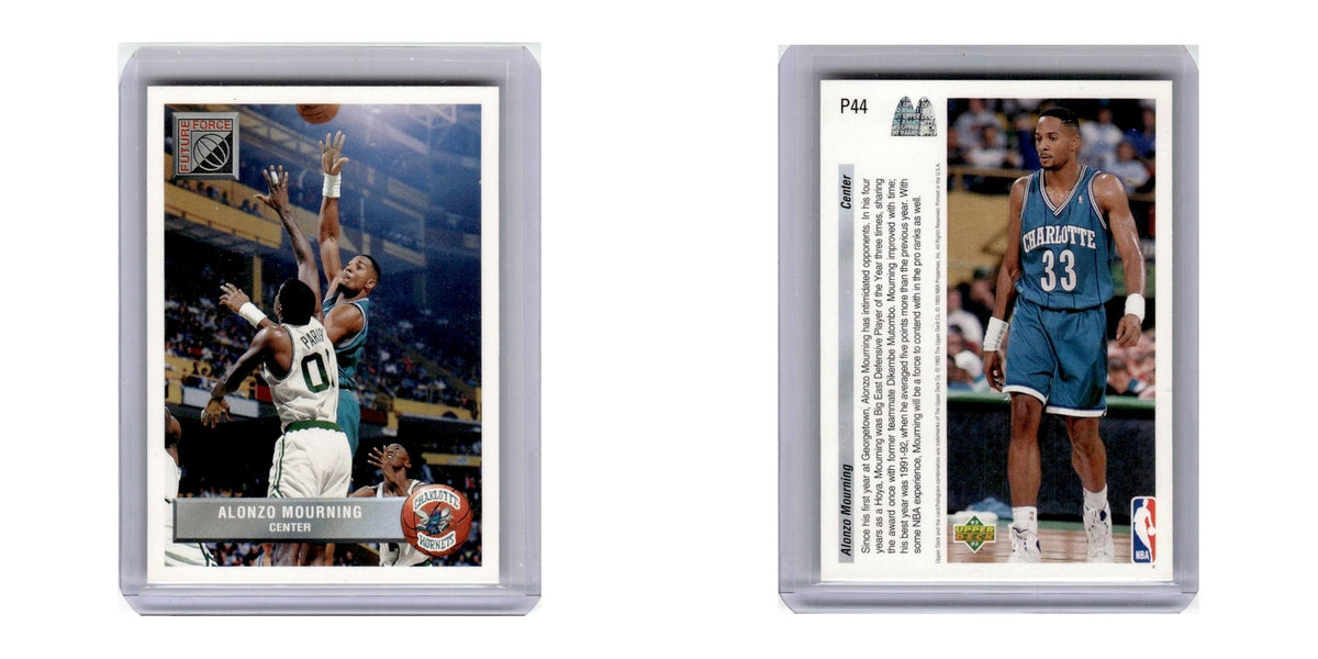 1992 Upper Deck McDonald's Alonzo Mourning Hornets #P44