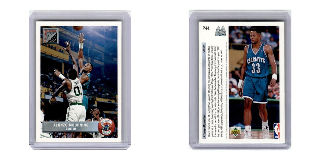 1992 Upper Deck McDonald's Alonzo Mourning Hornets #P44