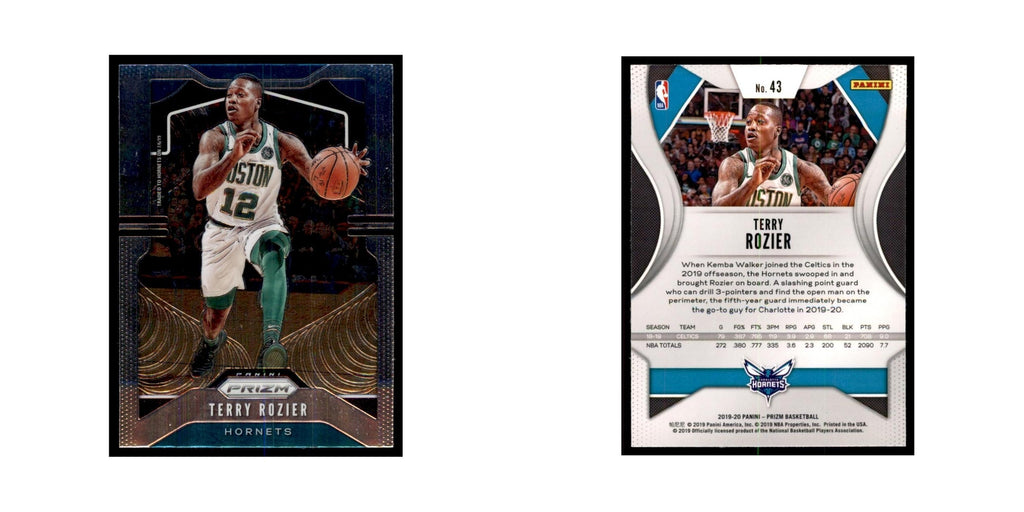 2019 Panini Prizm Terry Rozier Basketball Cards #43
