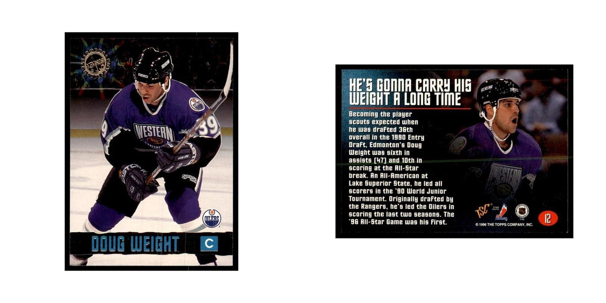 1996 Stadium Club Members Only Doug Weight Hockey Cards #12