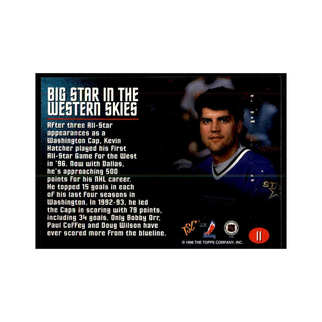 1996 Stadium Club Members Only Kevin Hatcher Hockey Cards #11
