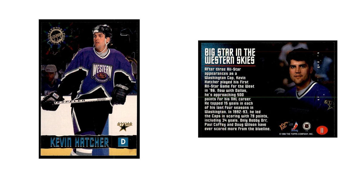 1996 Stadium Club Members Only Kevin Hatcher Hockey Cards #11
