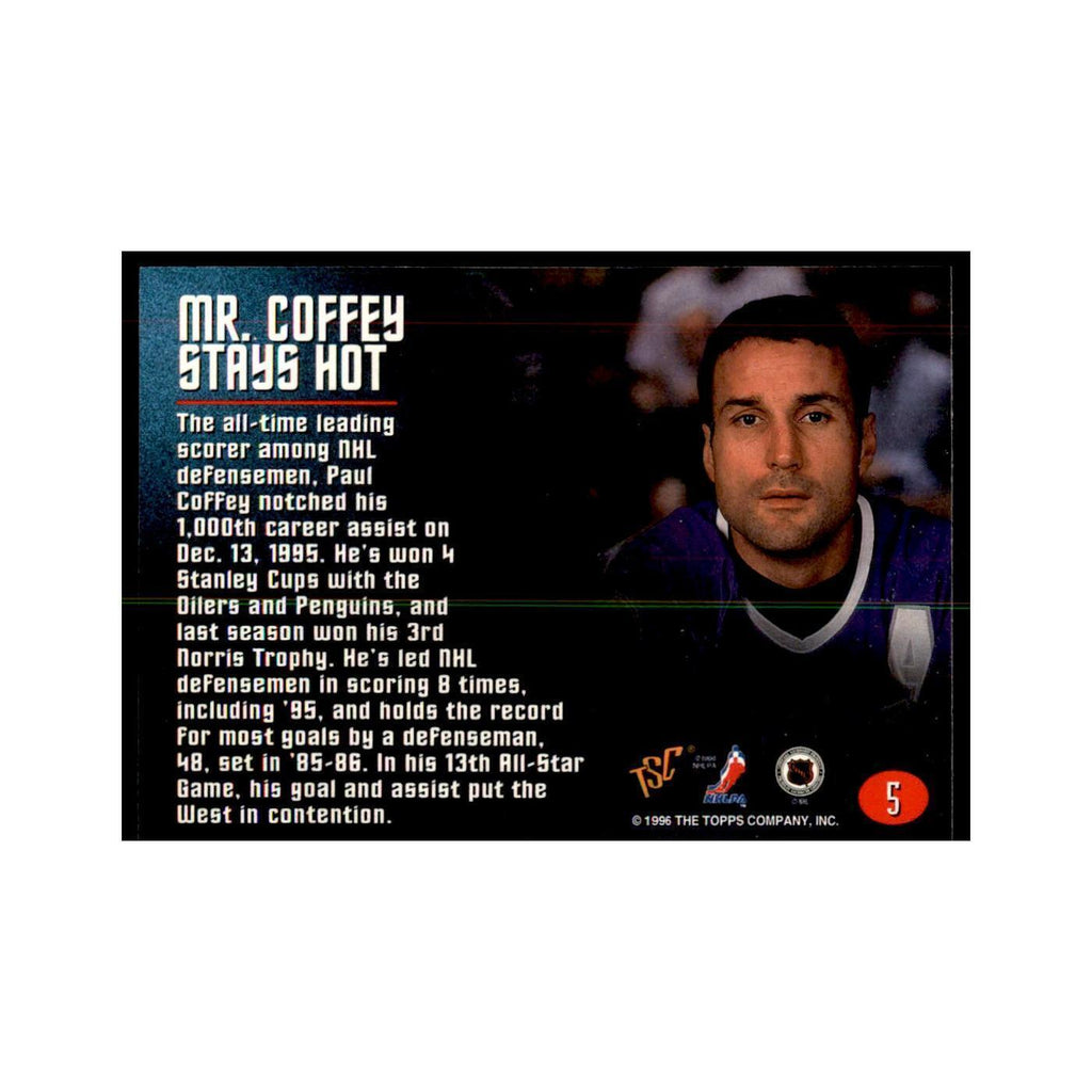 1996 Stadium Club Members Only Paul Coffey Hockey Cards #5