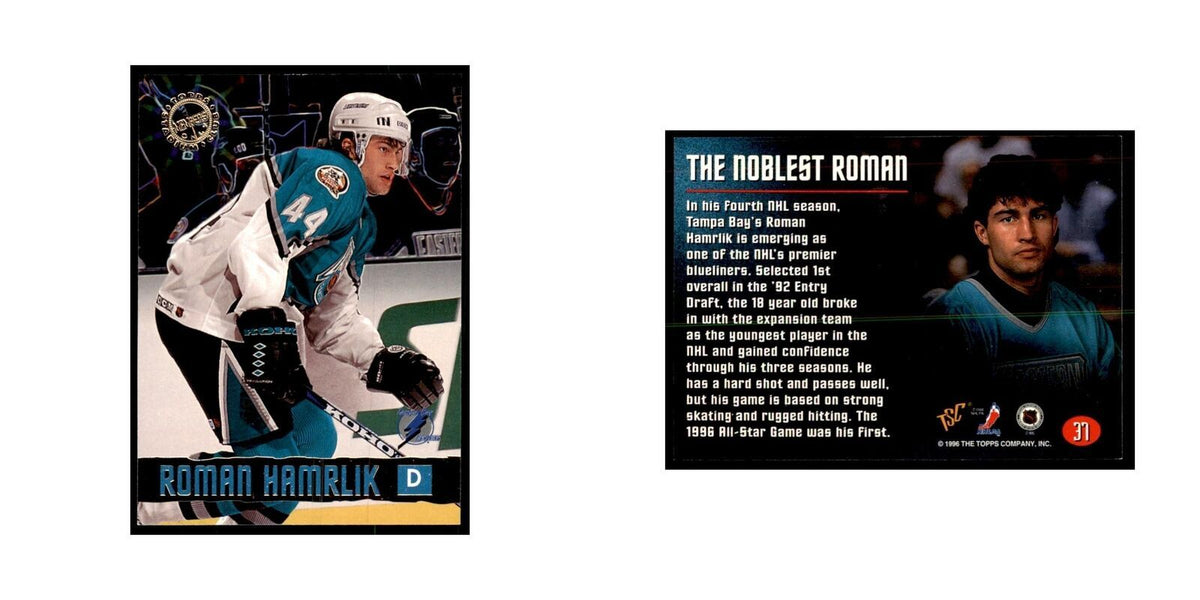 1996 Stadium Club Members Only Roman Hamrlik Hockey Cards #37