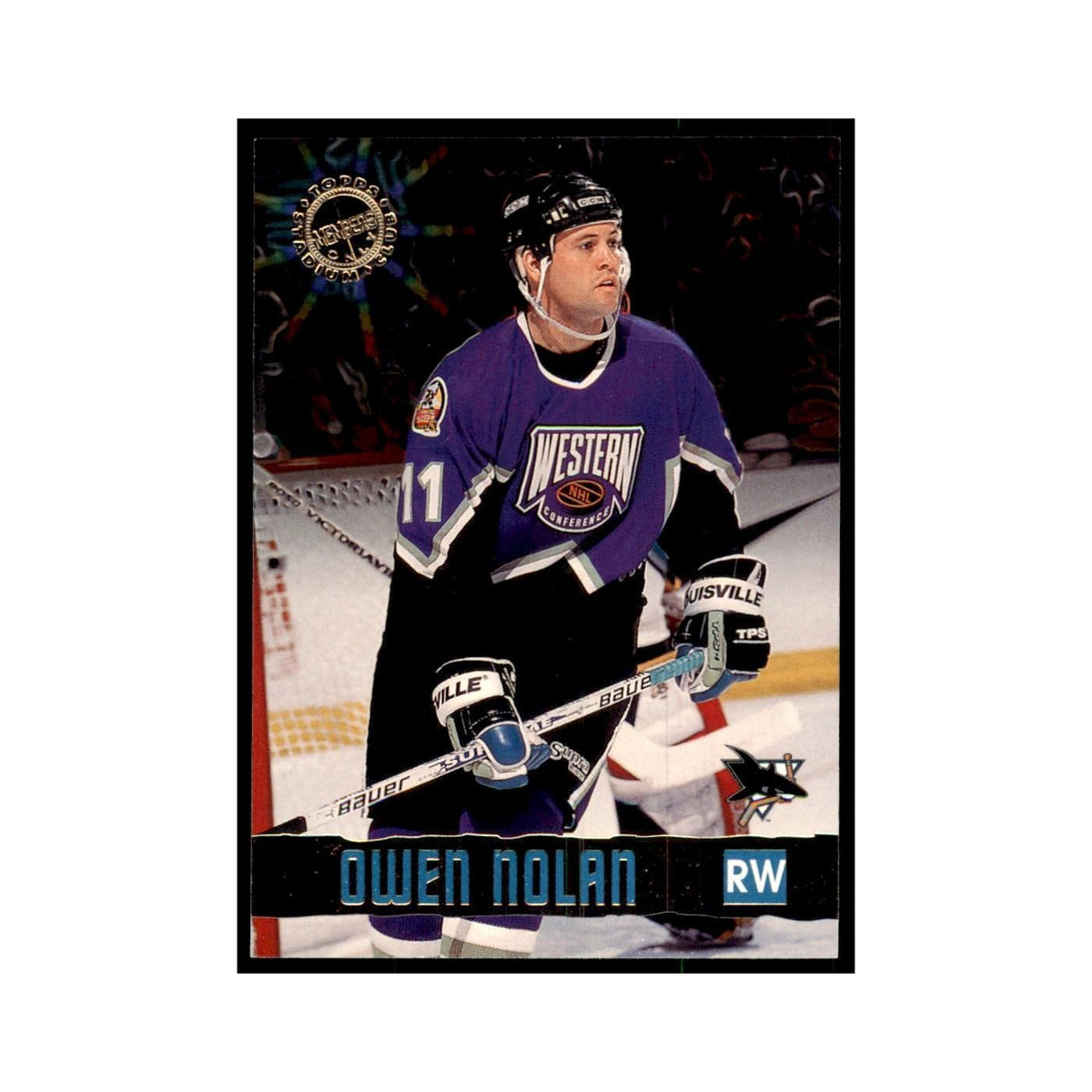 1996 Stadium Club Members Only Owen Nolan Hockey Cards #8