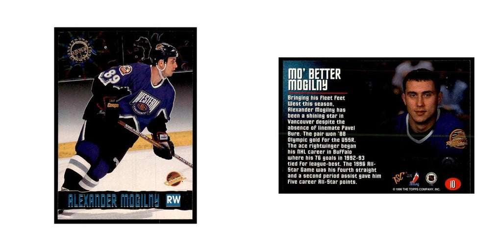 1996 Stadium Club Members Only Alexander Mogilny Hockey Cards #10