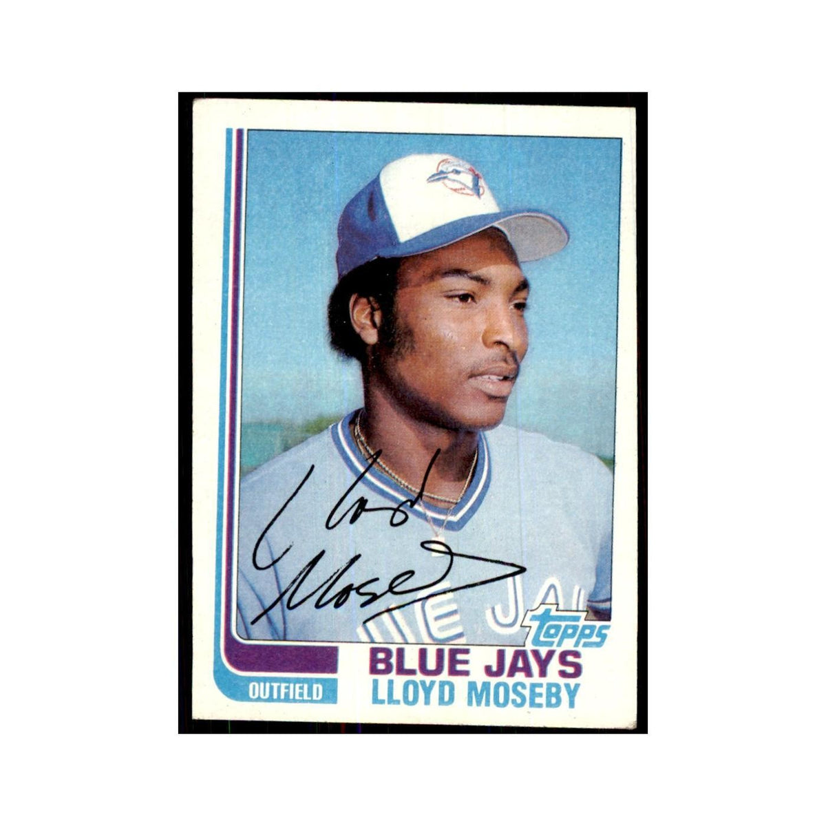 1982 Topps Lloyd Moseby Baseball Cards #223
