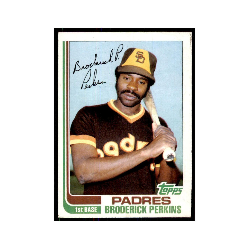 1982 Topps Broderick Perkins Baseball Cards #192