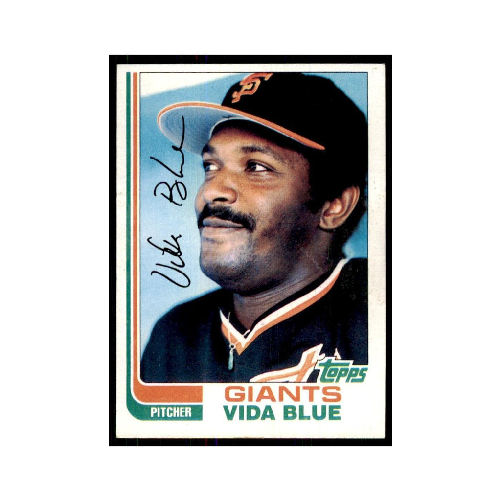 1982 Topps Vida Blue Baseball Cards #430