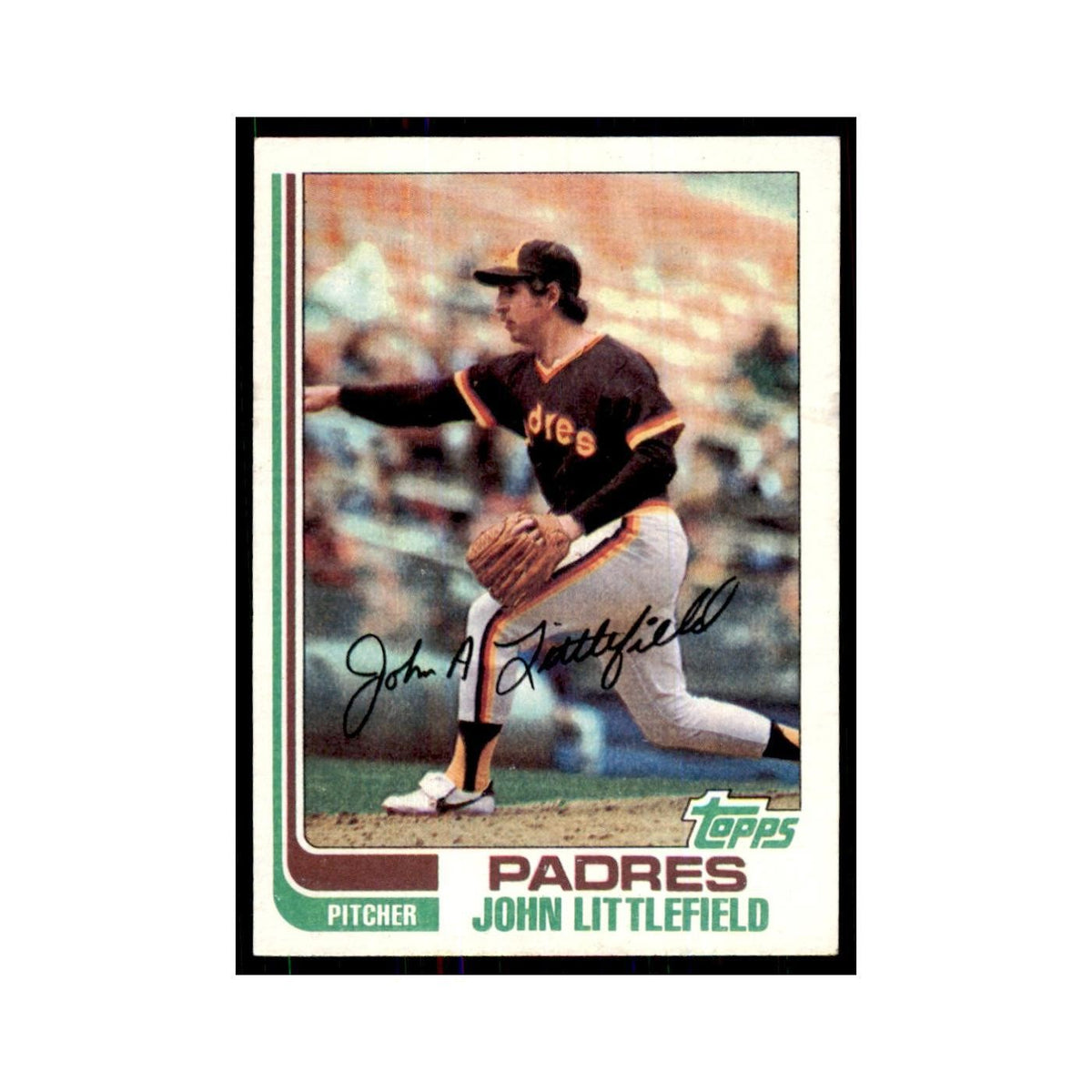 1982 Topps John Littlefield Baseball Cards #278