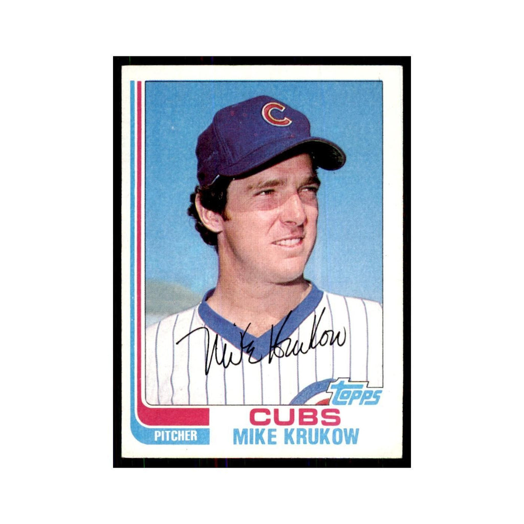 1982 Topps Mike Krukow Baseball Cards #215
