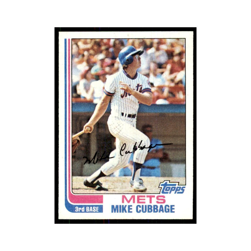 1982 Topps Mike Cubbage Baseball Cards #43