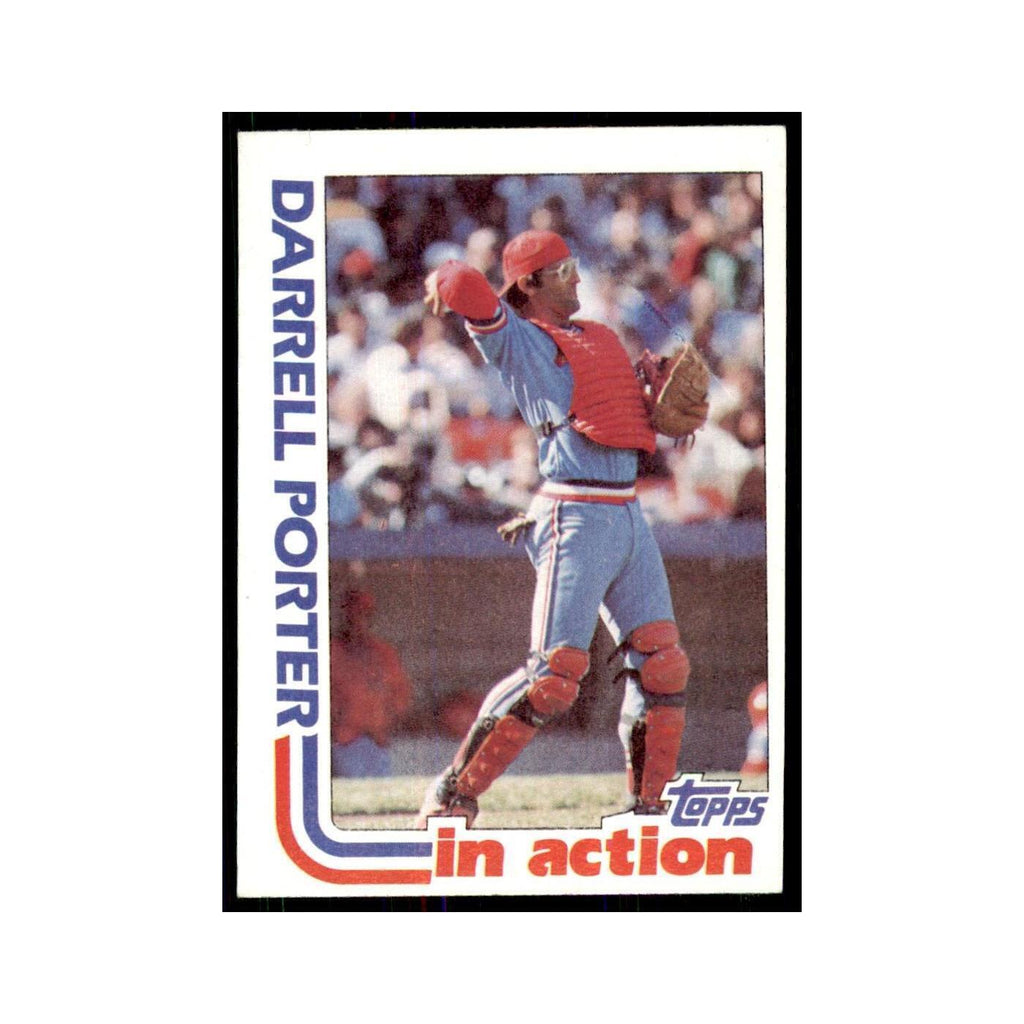1982 Topps Darrell Porter Baseball Cards #448