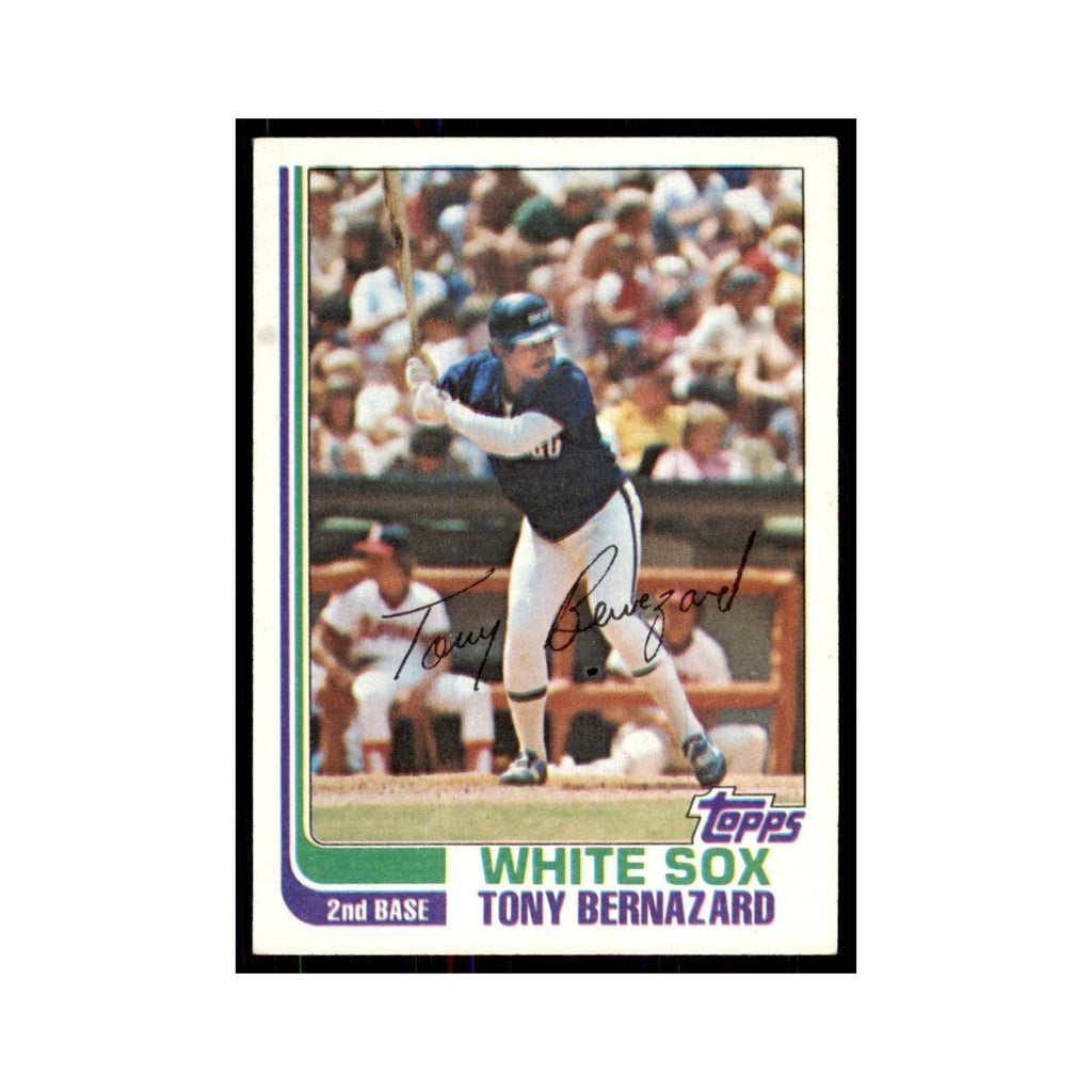 1982 Topps Tony Bernazard Baseball Cards #206