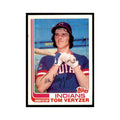 1982 Topps Tom Veryzer Baseball Cards #387