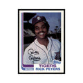 1982 Topps Rick Peters Baseball Cards #504