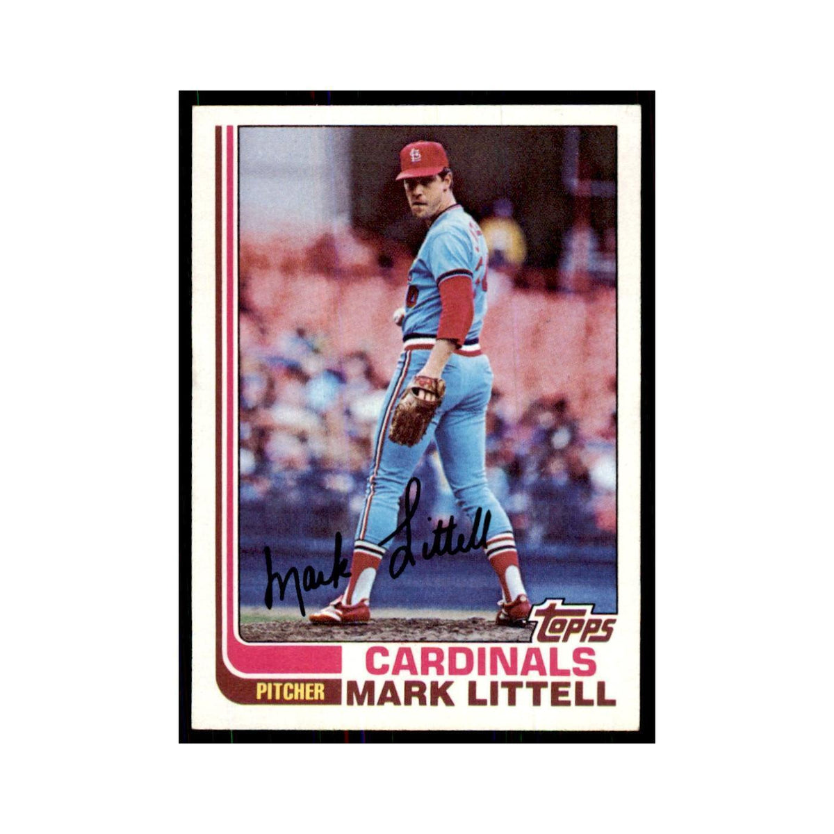 1982 Topps Mark Littell Baseball Cards #56