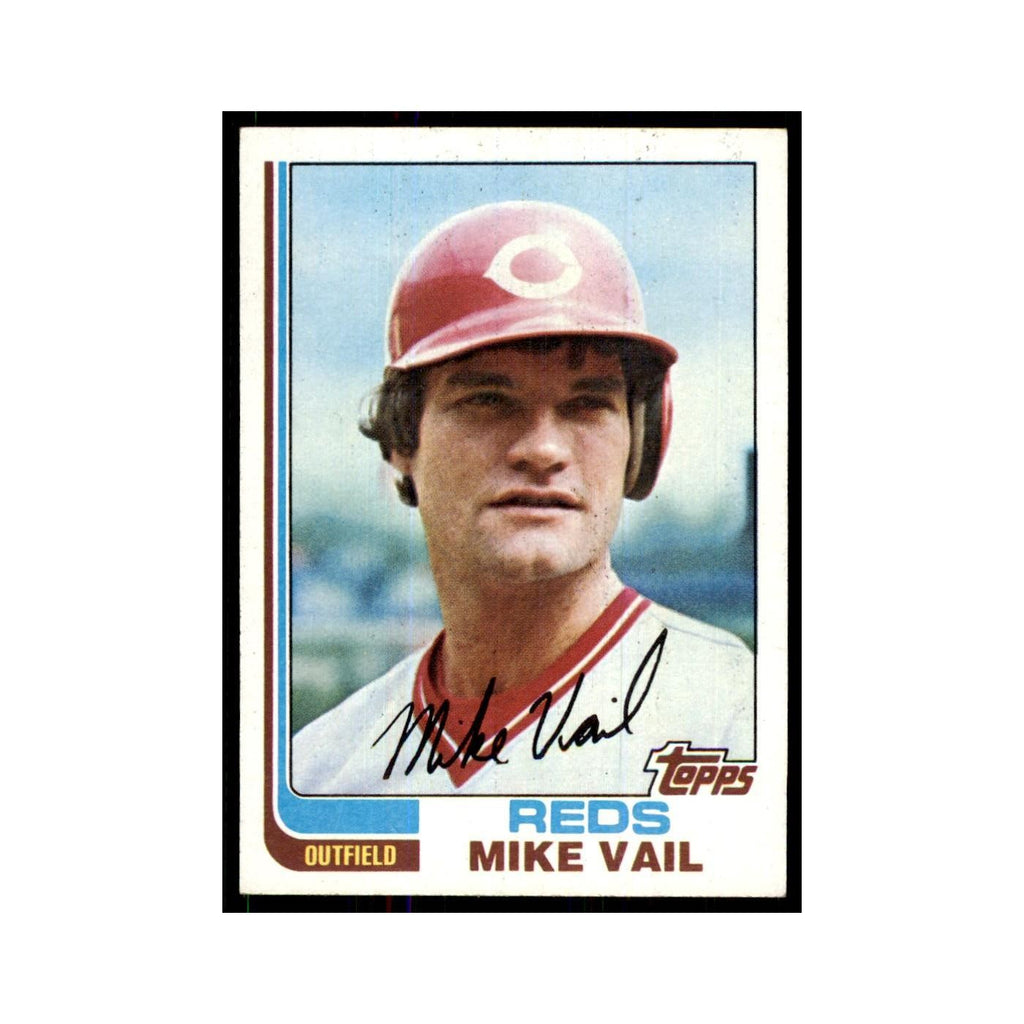 1982 Topps Mike Vail Baseball Cards #194