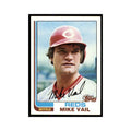 1982 Topps Mike Vail Baseball Cards #194