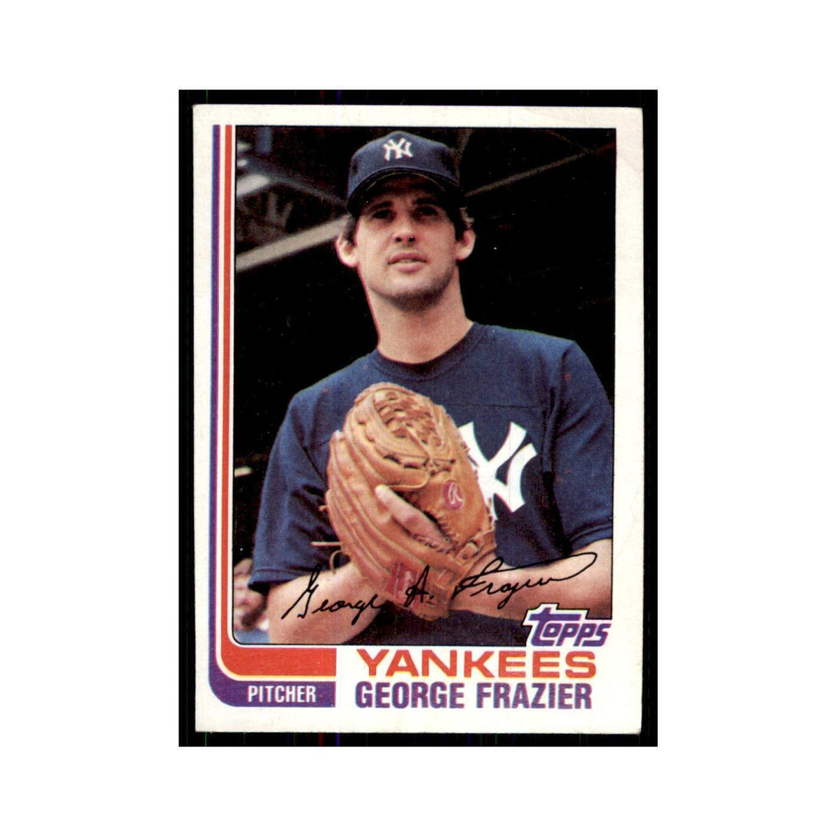 1982 Topps George Frazier Baseball Cards #349