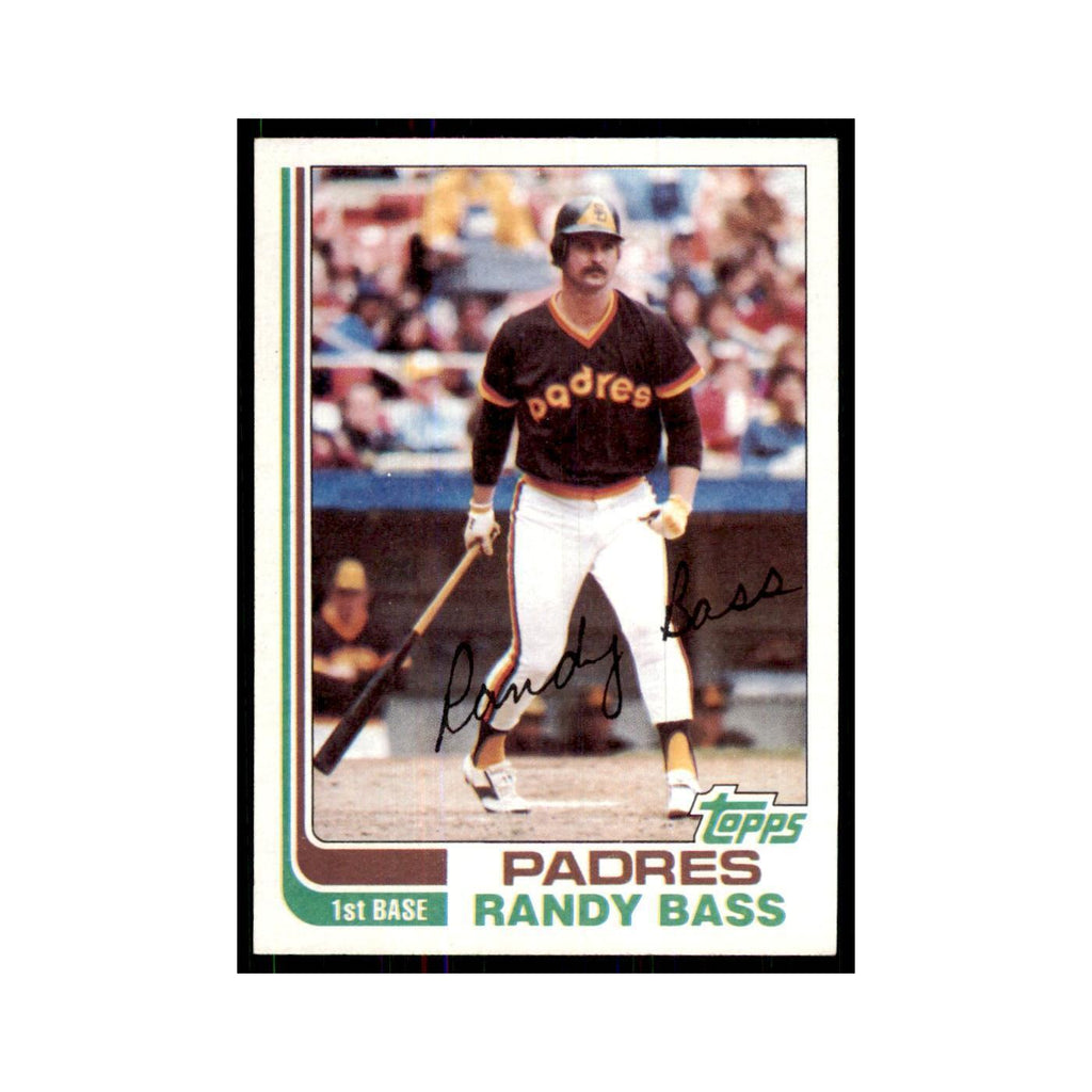 1982 Topps Randy Bass Baseball Cards #307