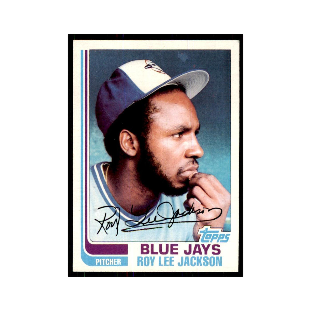 1982 Topps Roy Lee Jackson Baseball Cards #71