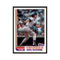 1982 Topps Dave Revering Baseball Cards #109