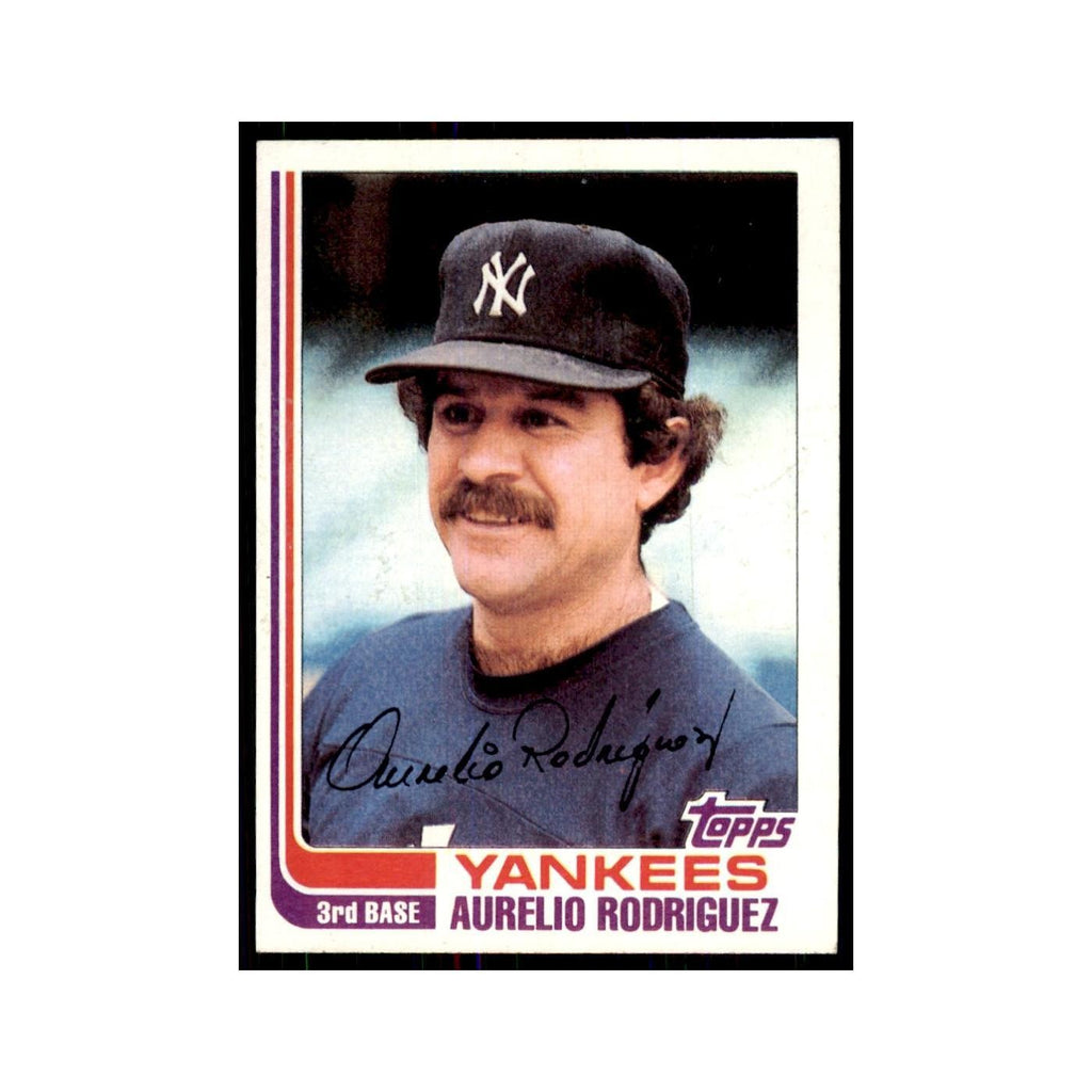 1982 Topps Aurelio Rodriguez Baseball Cards #334