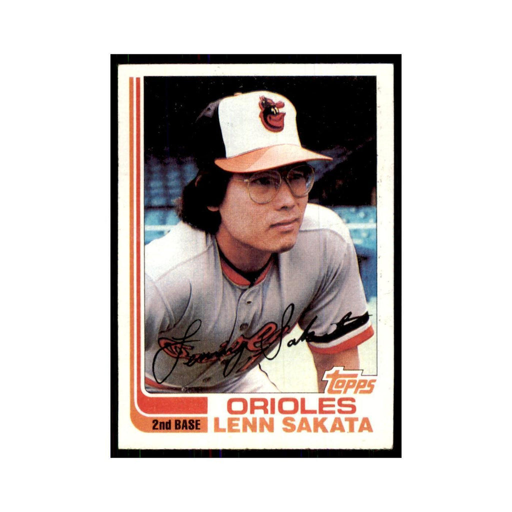 1982 Topps Lenn Sakata Baseball Cards #136