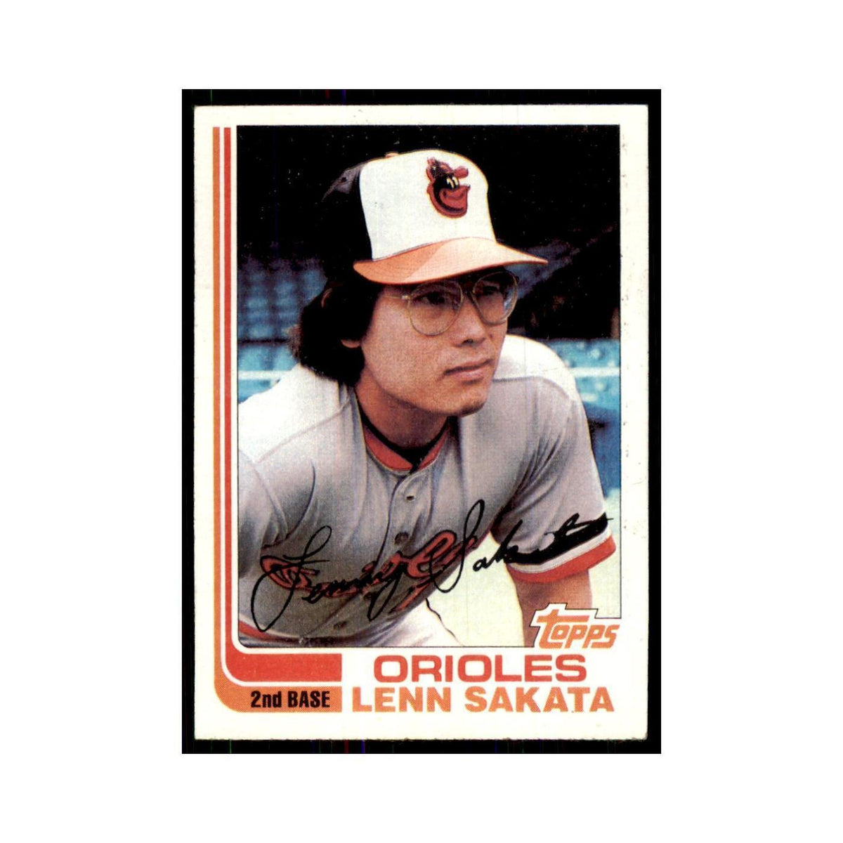 1982 Topps Lenn Sakata Baseball Cards #136