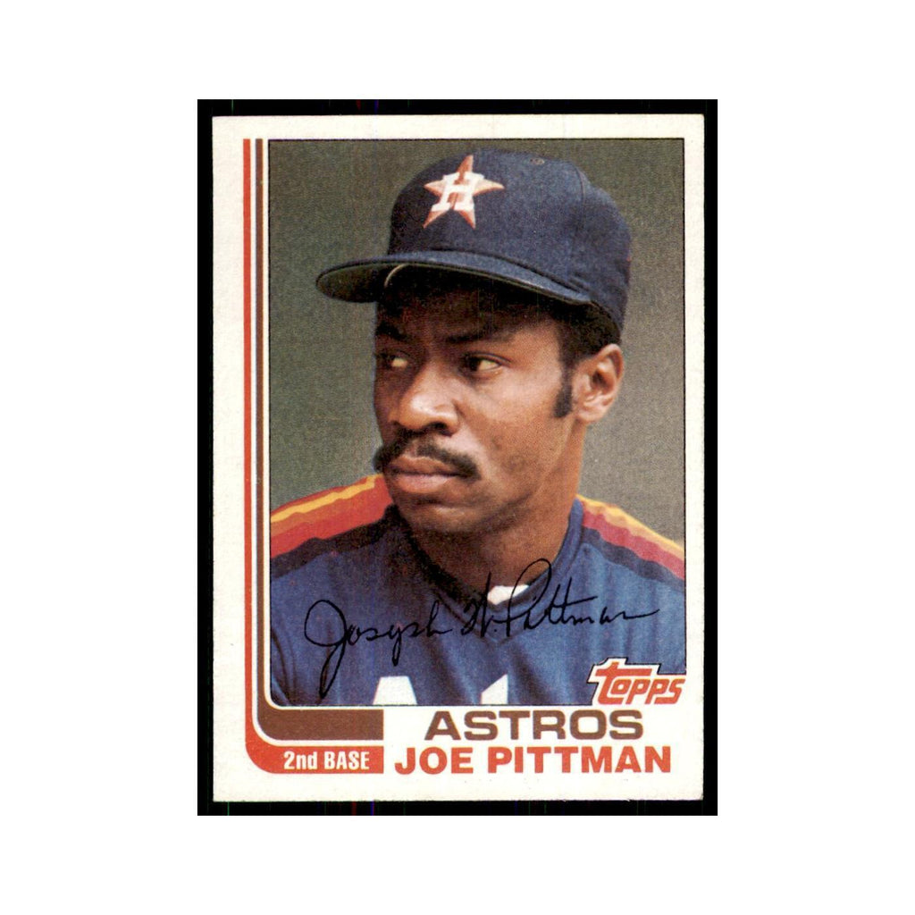 1982 Topps Joe Pittman Baseball Cards #119