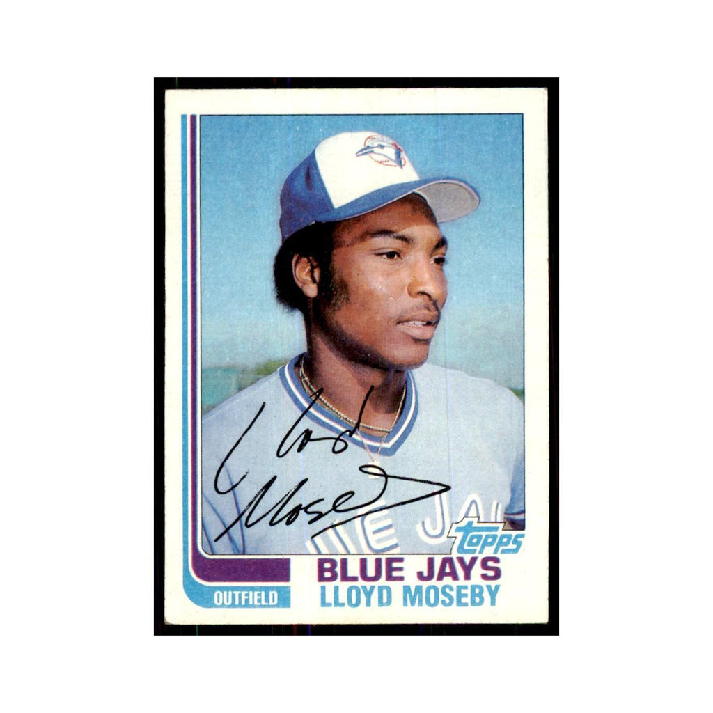 1982 Topps Lloyd Moseby Baseball Cards #223