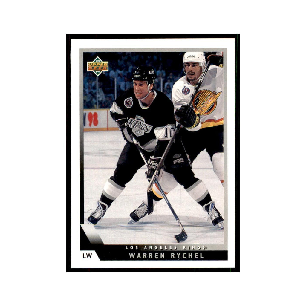 1993 Upper Deck Warren Rychel Hockey Cards #93