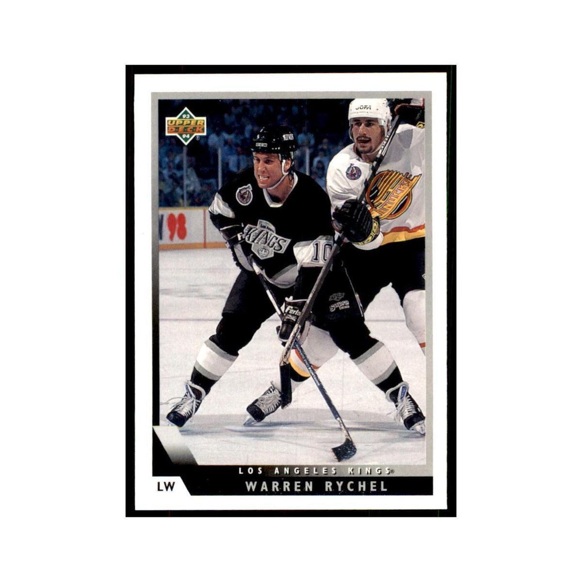 1993 Upper Deck Warren Rychel Hockey Cards #93