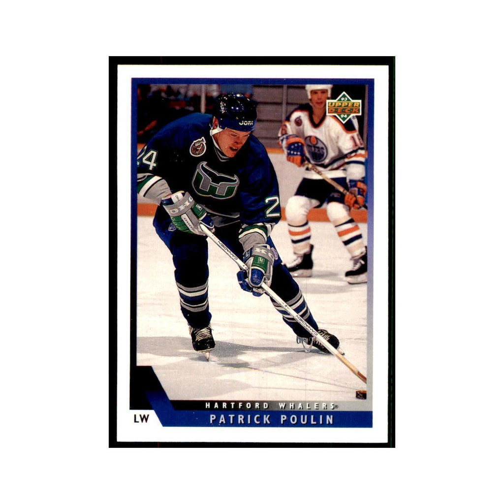 1993 Upper Deck Patrick Poulin Hockey Cards #138