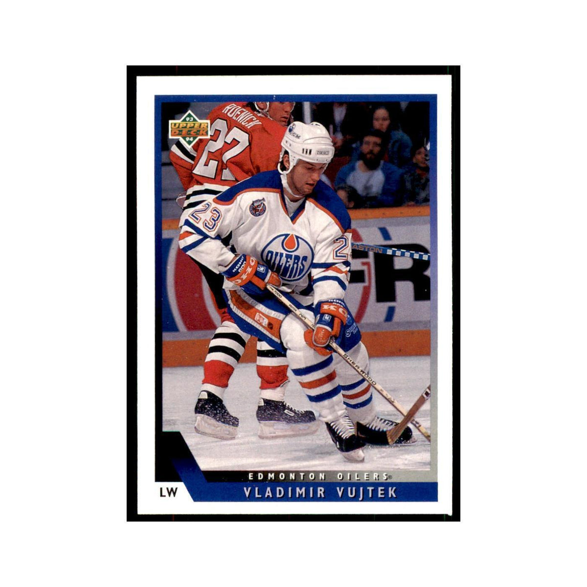 1993 Upper Deck Vladimir Vujtek Hockey Cards #168