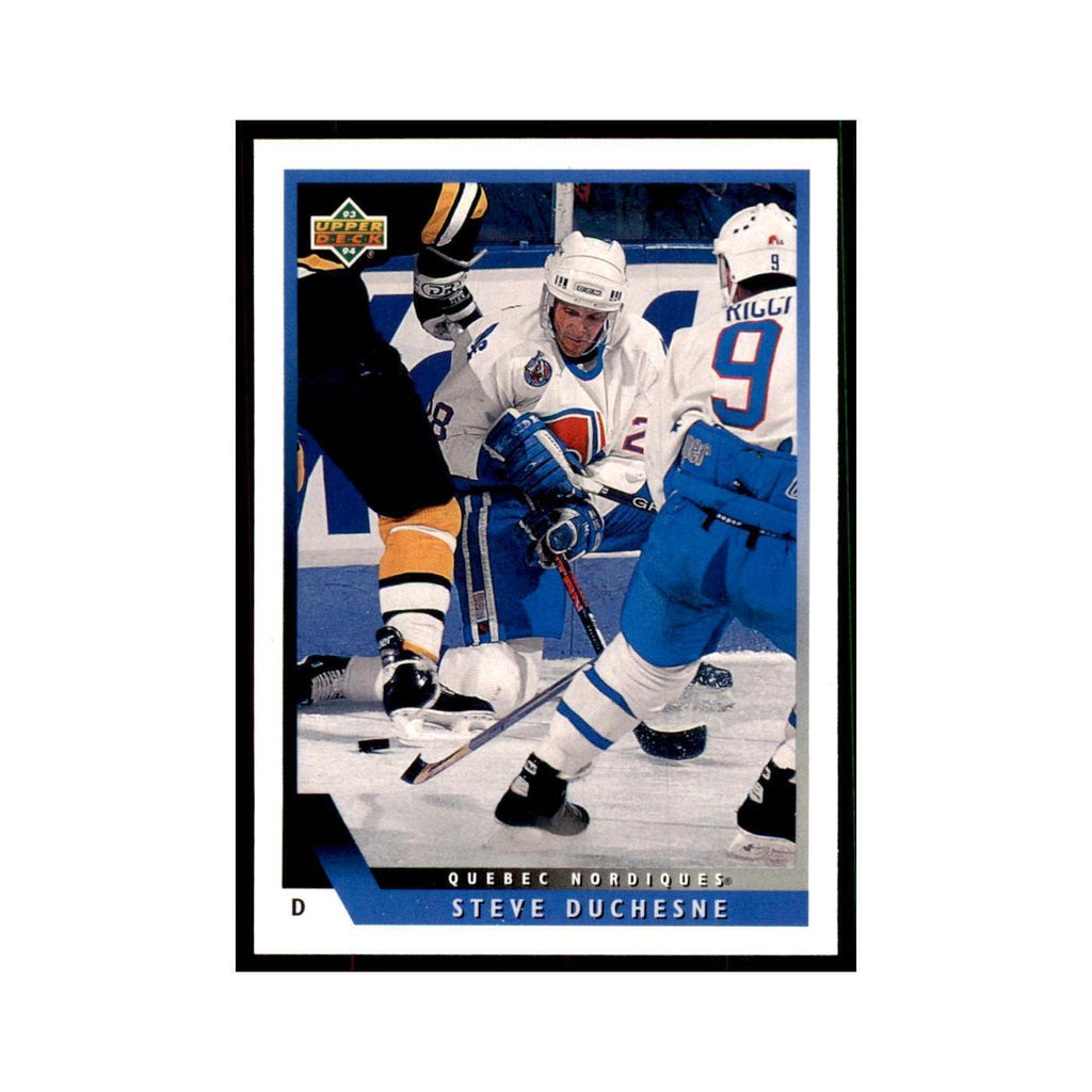 1993 Upper Deck Steve Duchesne Hockey Cards #217