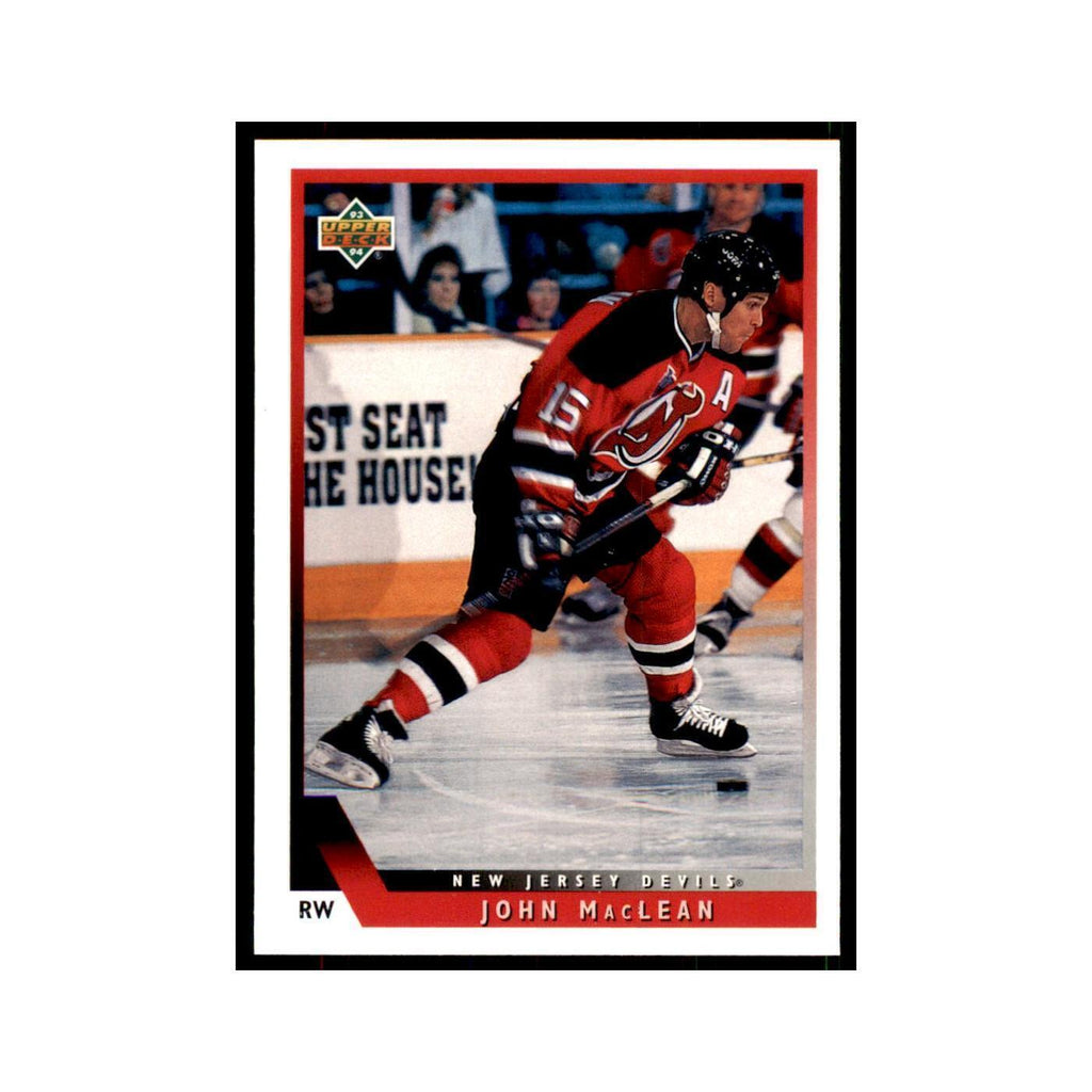1993 Upper Deck John MacLean Hockey Cards #134