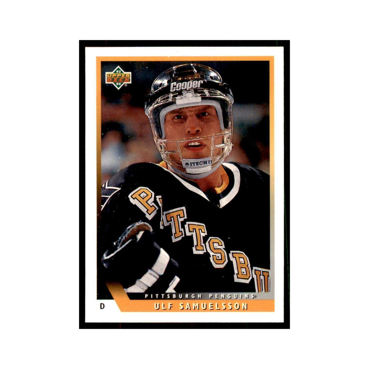 1993 Upper Deck Ulf Samuelsson Hockey Cards #142