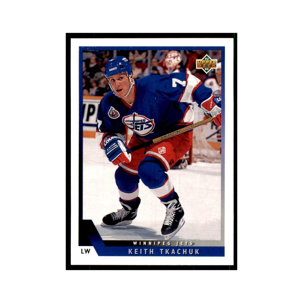 1993 Upper Deck Keith Tkachuk Hockey Cards #195