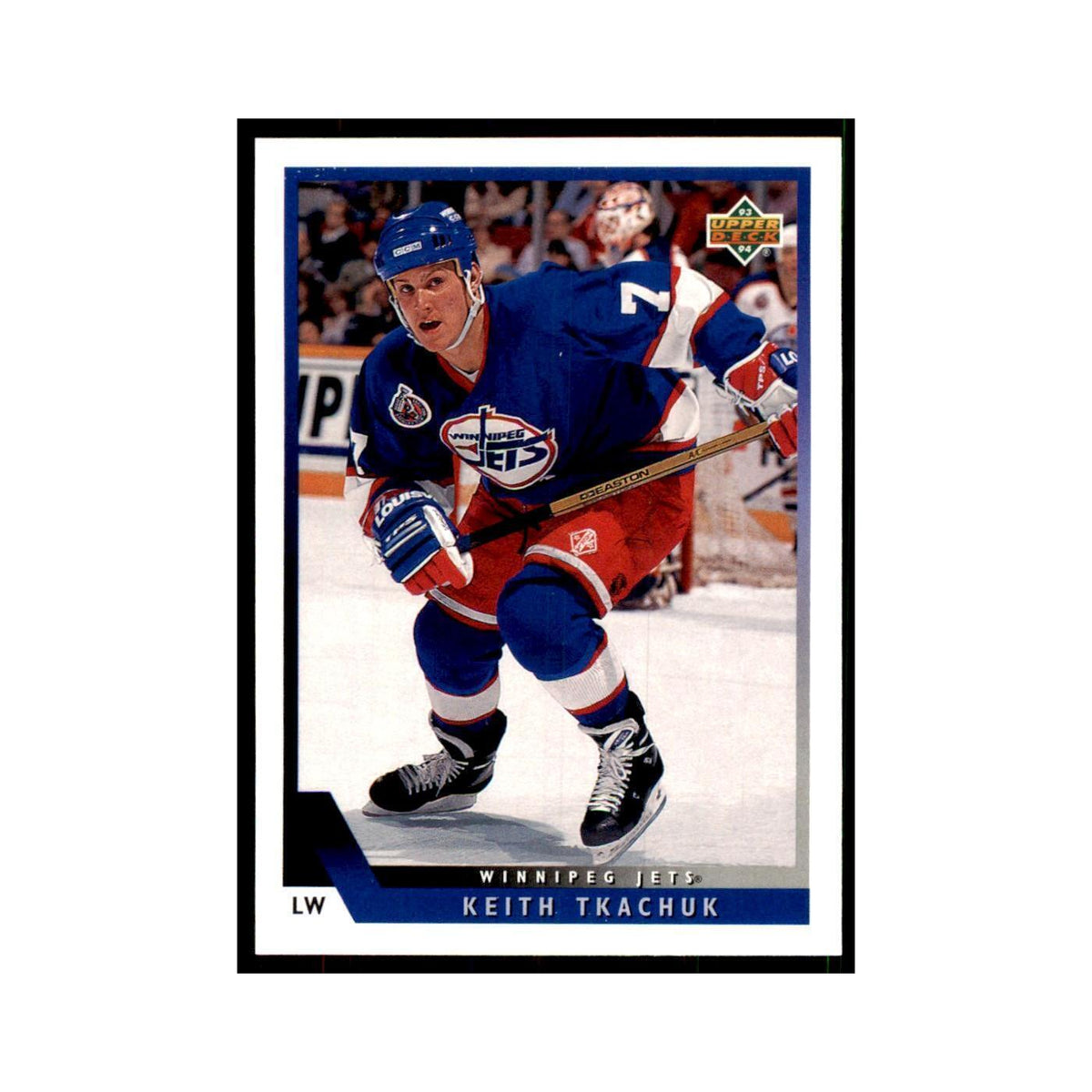 1993 Upper Deck Keith Tkachuk Hockey Cards #195
