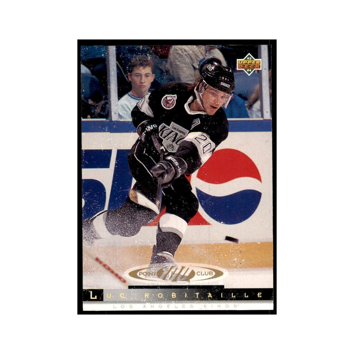 1993 Upper Deck Luc Robitaille Hockey Cards #231