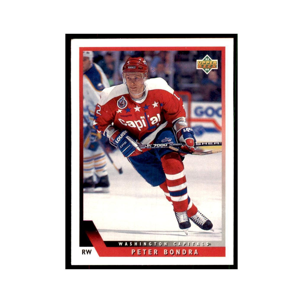 1993 Upper Deck Peter Bondra Hockey Cards #95