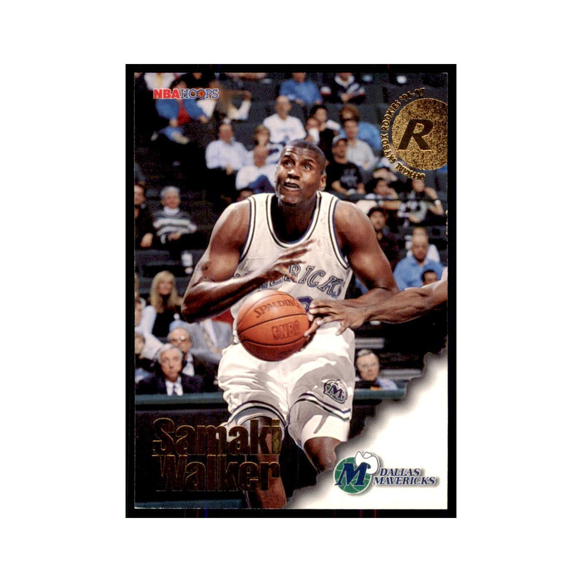 Samaki Walker Rookie 1996 NBA Hoops #313 Basketball Cards Basketball Card NM