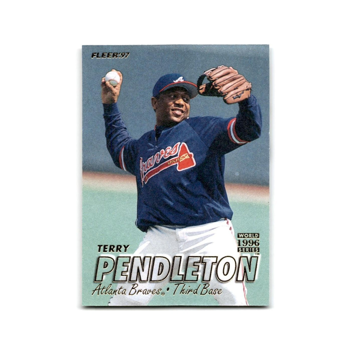 Terry Pendleton 1997 Fleer #267 Atlanta Braves NM