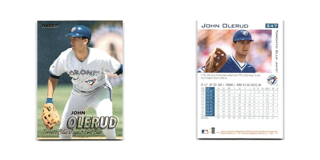 John Olerud 1997 Fleer #247 Toronto Blue Jays  NM