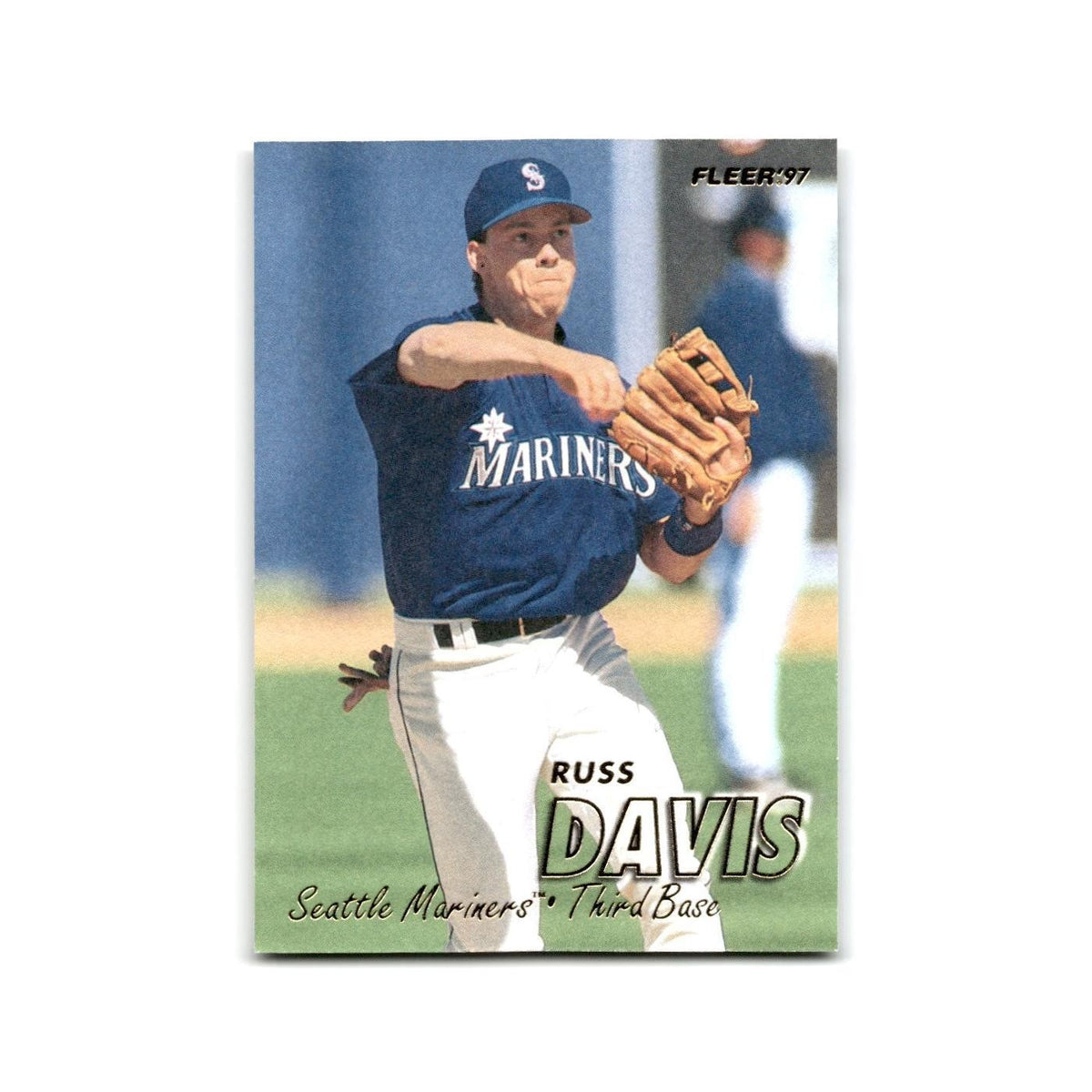 Russ Davis 1997 Fleer #205 Seattle Mariners Baseball Card NM