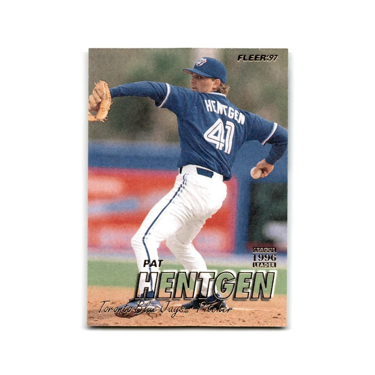 Pat Hentgen 1997 Fleer #242 Toronto Blue Jays Baseball Card NM