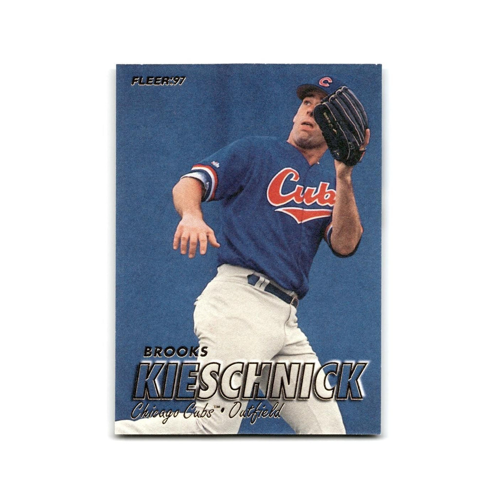 Brooks Kieschnick 1997 Fleer #279 Chicago Cubs Baseball Card NM