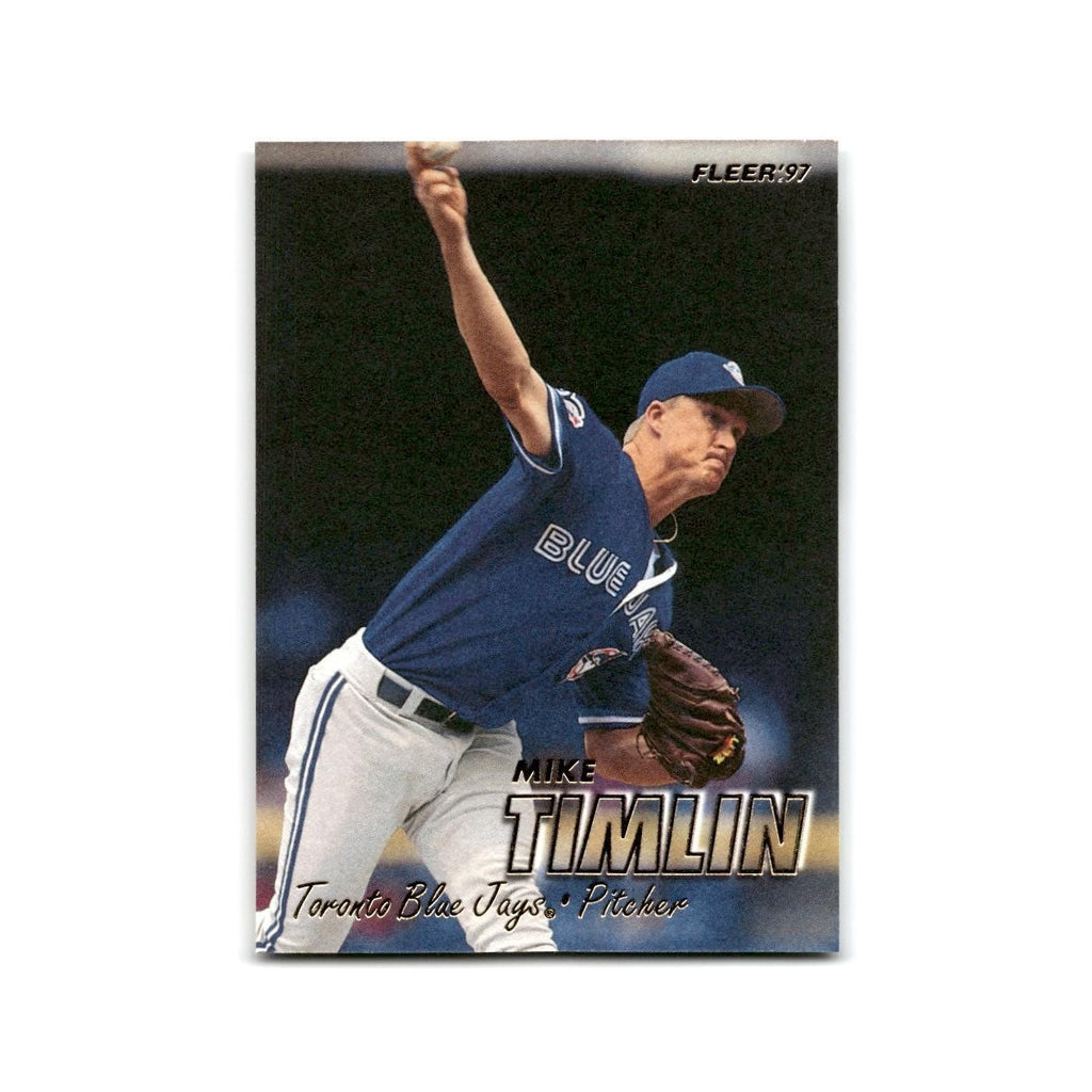 Mike Timlin 1997 Fleer #250 Toronto Blue Jays Baseball Card NM